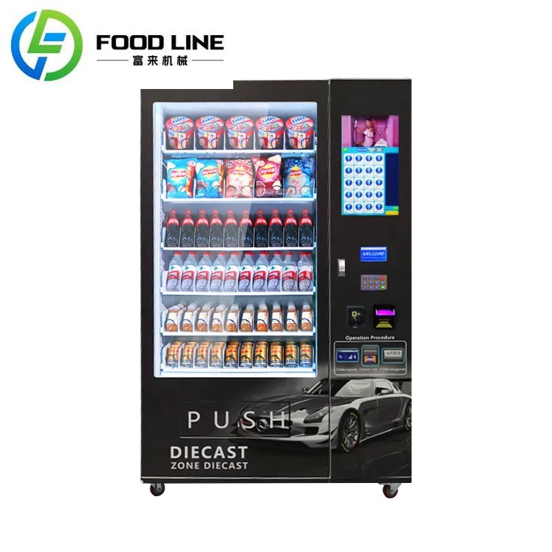 Quality Food Snacks - Máquina de Venda Automática Personalizada de