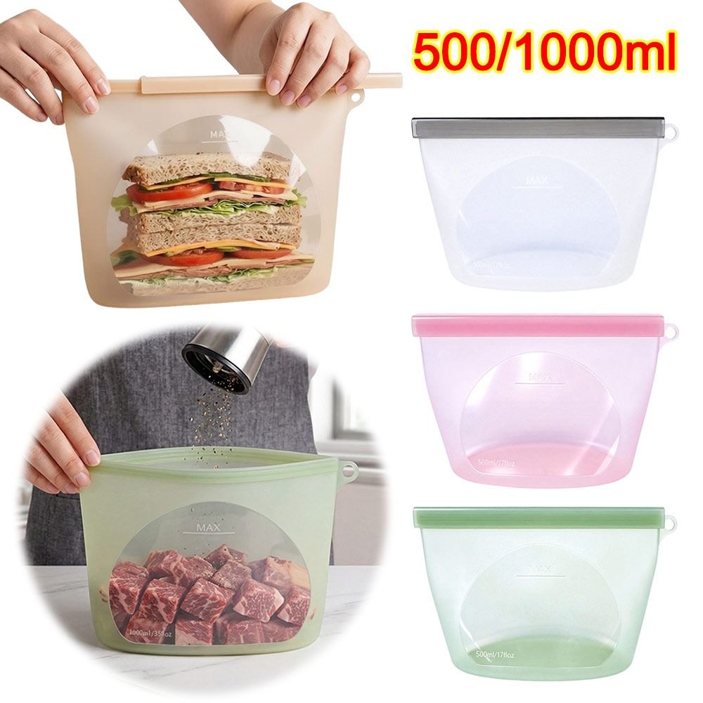 Food Z - Saco de Silicone para Conservação de