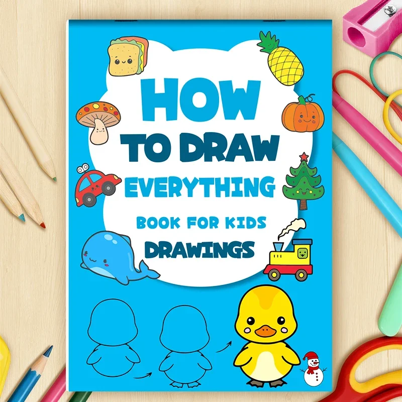 Food And Snacks Coloring Book Bold And Easy - Livro de Atividades de Desenho e