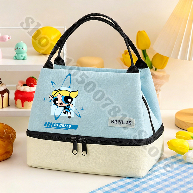 Food Z - Bolsa Térmica Kawaii das Powerpuff Girls