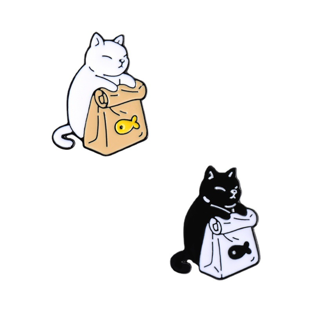 Food Snacks That Are Black - Bonito preto e branco gato animal