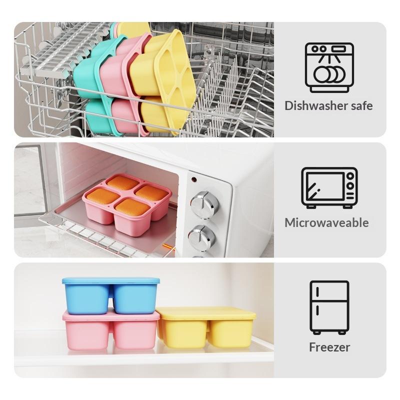 Food Snacks For School - Caixa de lanche de silicone de