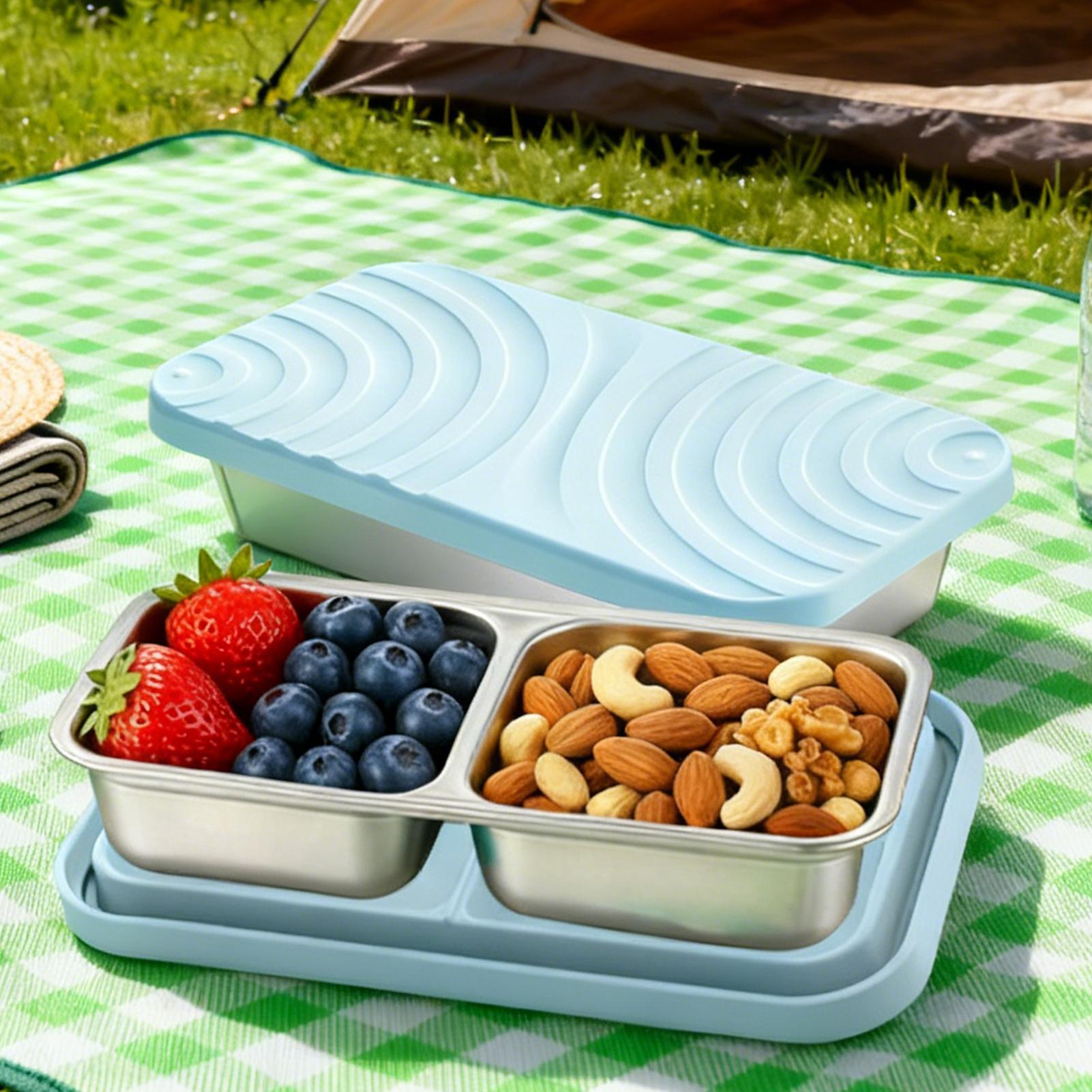 Recipientes de aço inoxidável  - Food Snacks For School avaliação e preço