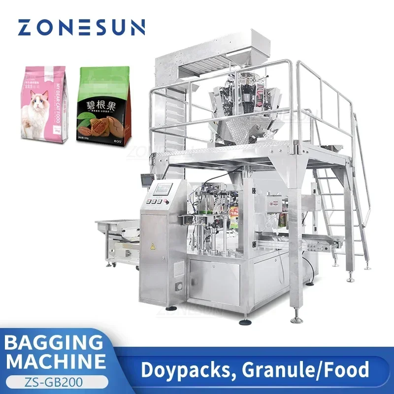 Zonesun ZS-GB200 grânulo autom - Food Snacks Packets avaliação e preço