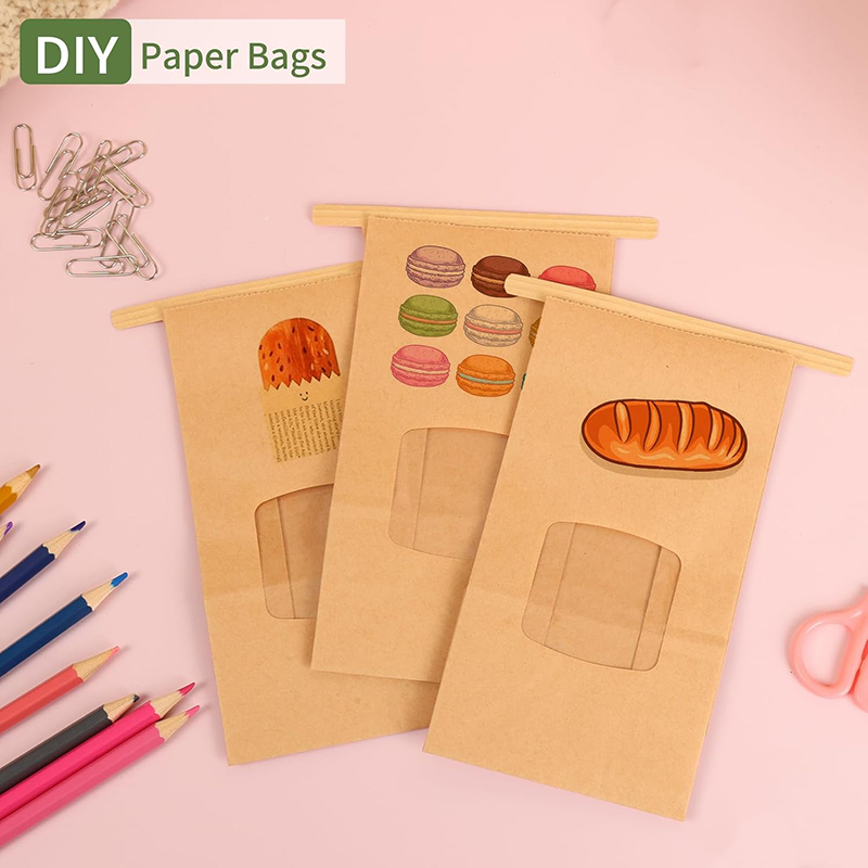 10 sacos de padaria dos pces,  - Food Snacks For School avaliação e preço