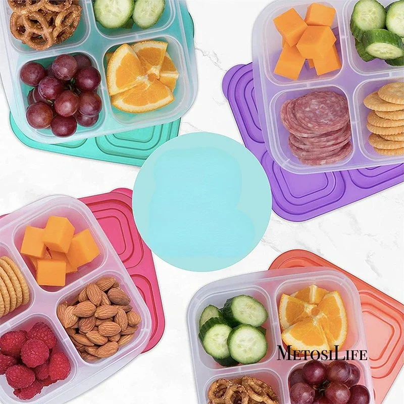 Caixa de lanche bento de plást - Food Snacks For School avaliação e preço