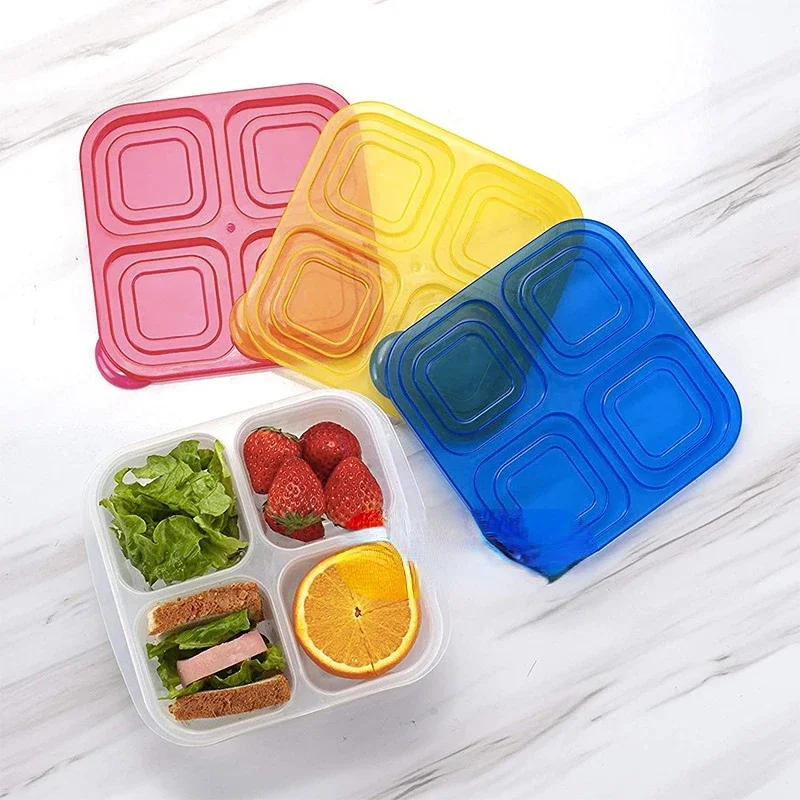 Caixa de lanche bento de plást - Food Snacks For School avaliação e preço