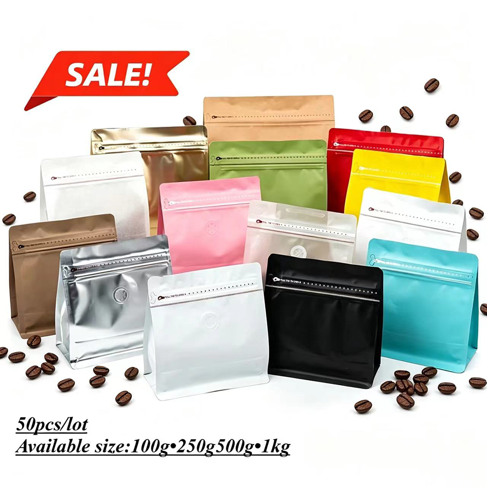 Sacos de café com vedação térm - Food Snacks That Are Black avaliação e preço