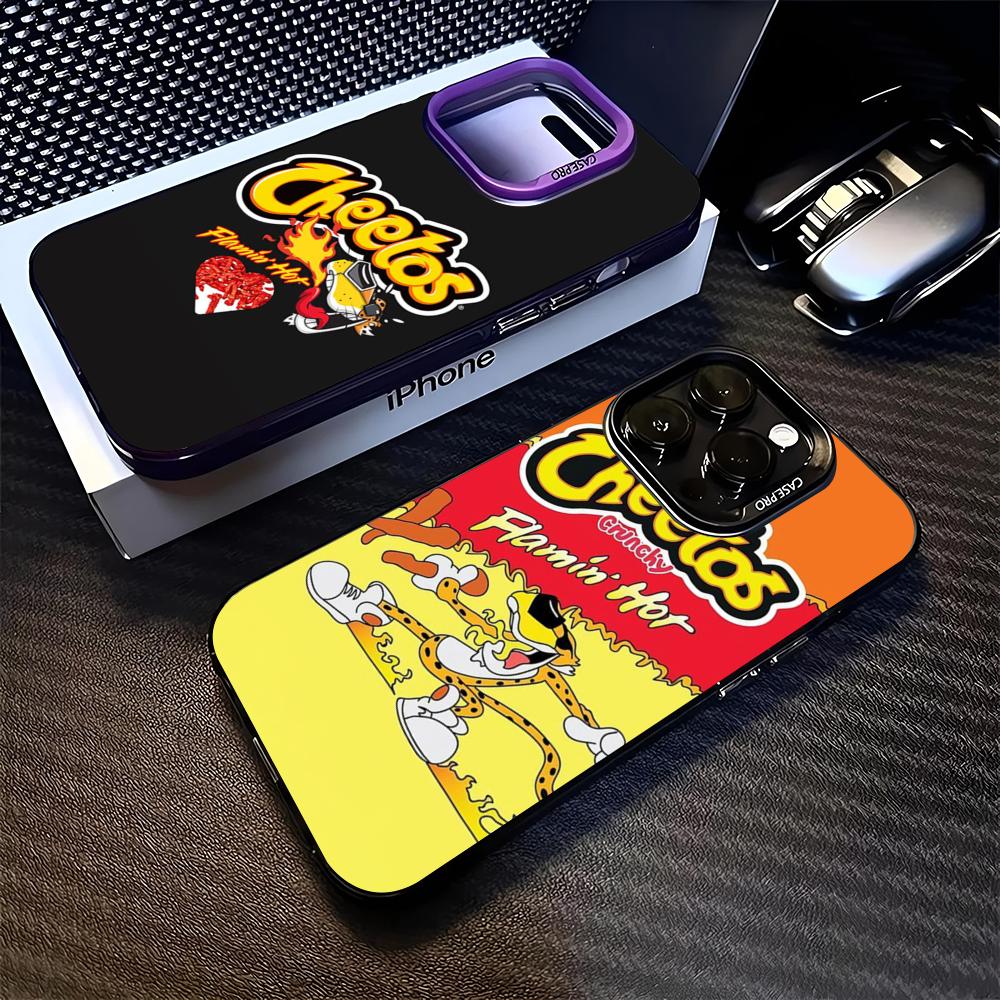 Capa de Celular Cheetos para i - Food Snacks That Are Black avaliação e preço