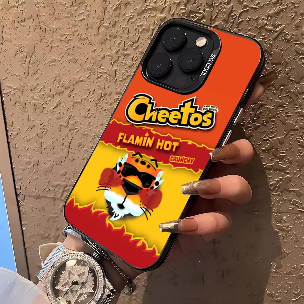 Capa de Celular Cheetos para i - Food Snacks That Are Black avaliação e preço
