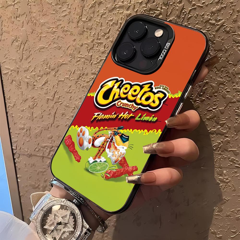 Capa de Celular Cheetos para i - Food Snacks That Are Black avaliação e preço