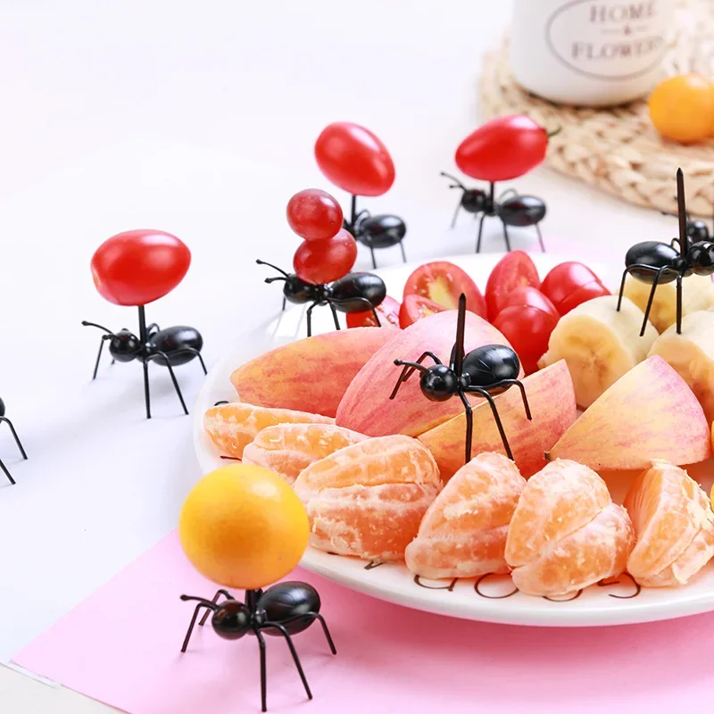 112 pçs/set formigas pretas pa - Food Snacks That Are Black avaliação e preço