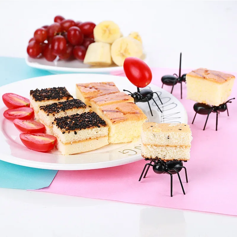 112 pçs/set formigas pretas pa - Food Snacks That Are Black avaliação e preço