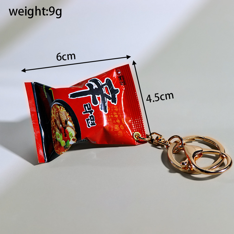Chaveiro Criativo em Formato d - Food Snacks Packets avaliação e preço