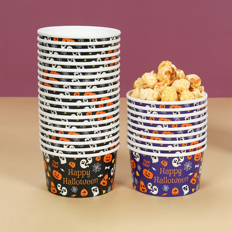 10/30/50 Peças Tigelas de Pape - Food Snacks That Are Black avaliação e preço