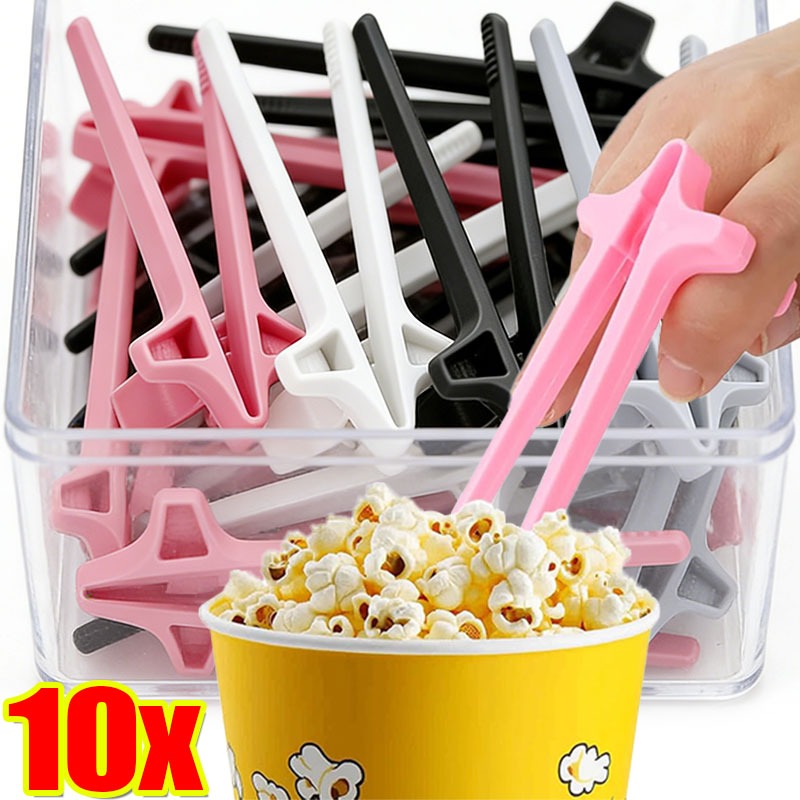 10/1 UNIDADES Hashis para Mãos - Snacks Food Video avaliação e preço