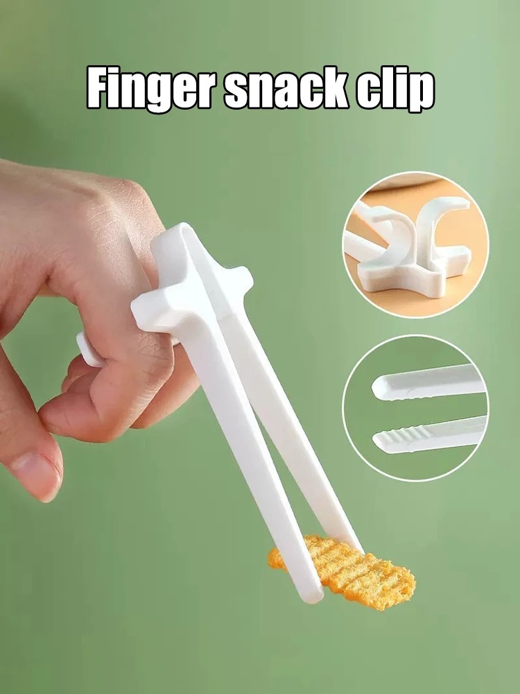 1/2/5 Peças Pinça para Comer e - Snacks Food Video avaliação e preço