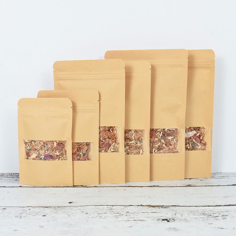 20/50 pçs sacos de papel kraft - Food Z avaliação e preço