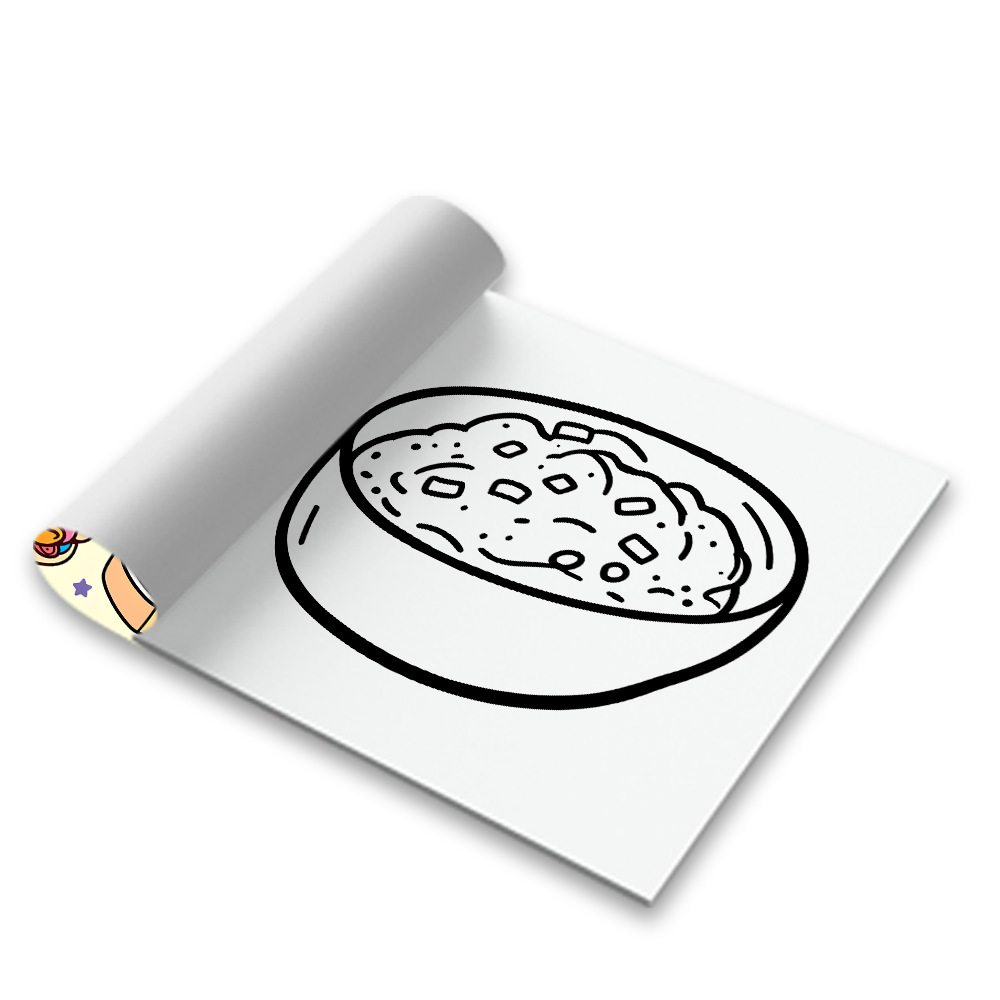Livro de Desenho Antiestresse  - Food And Snacks Coloring Book Bold And Easy avaliação e preço