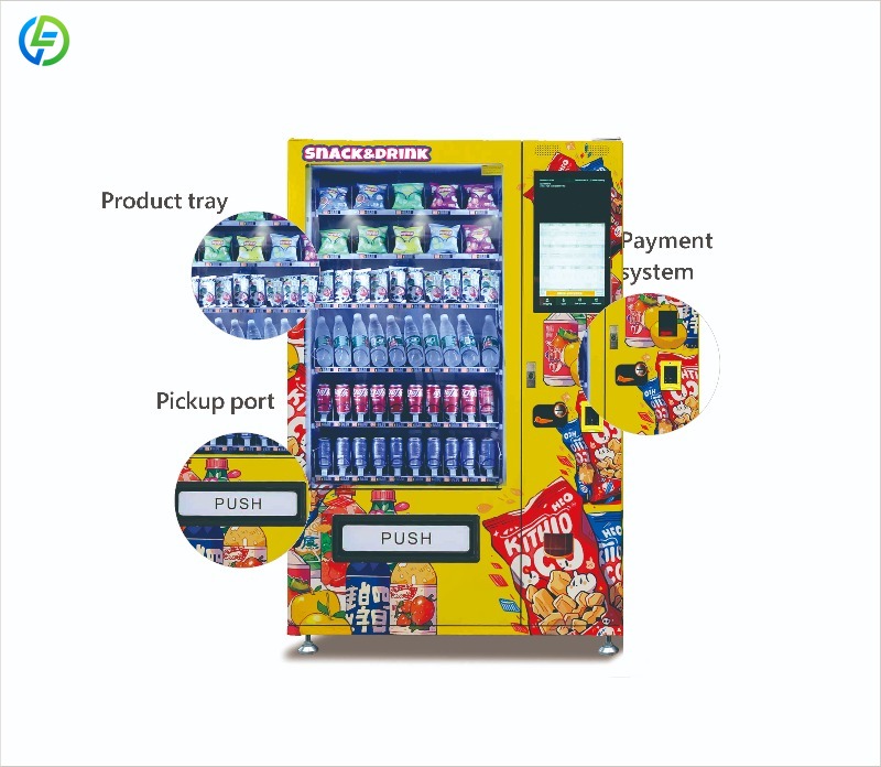 Máquina de venda automática de - Food Snacks For School avaliação e preço