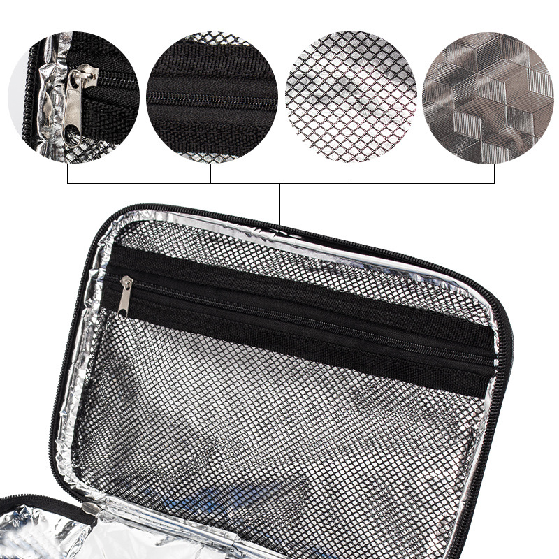 Bolsa Térmica Portátil Pequena - Food Snacks For School avaliação e preço