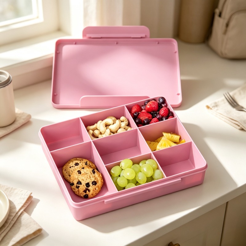 Caixa de Lanche Snackle, Lanch - Food Snacks For School avaliação e preço