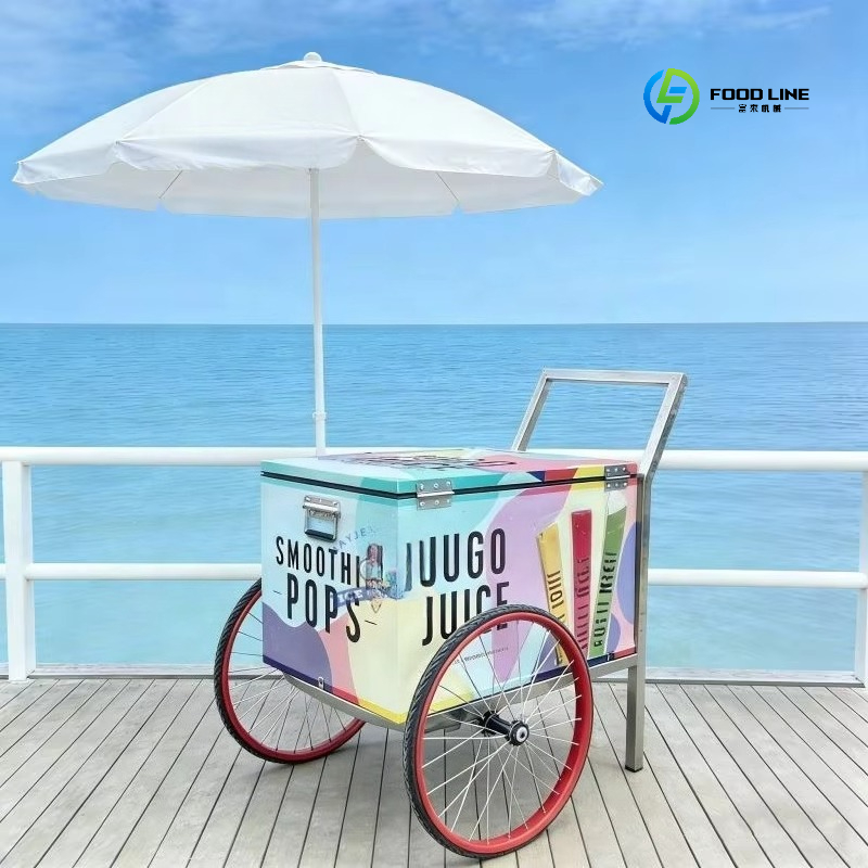 Carrinho de Sorvete Móvel de A - Quality Food Snacks avaliação e preço
