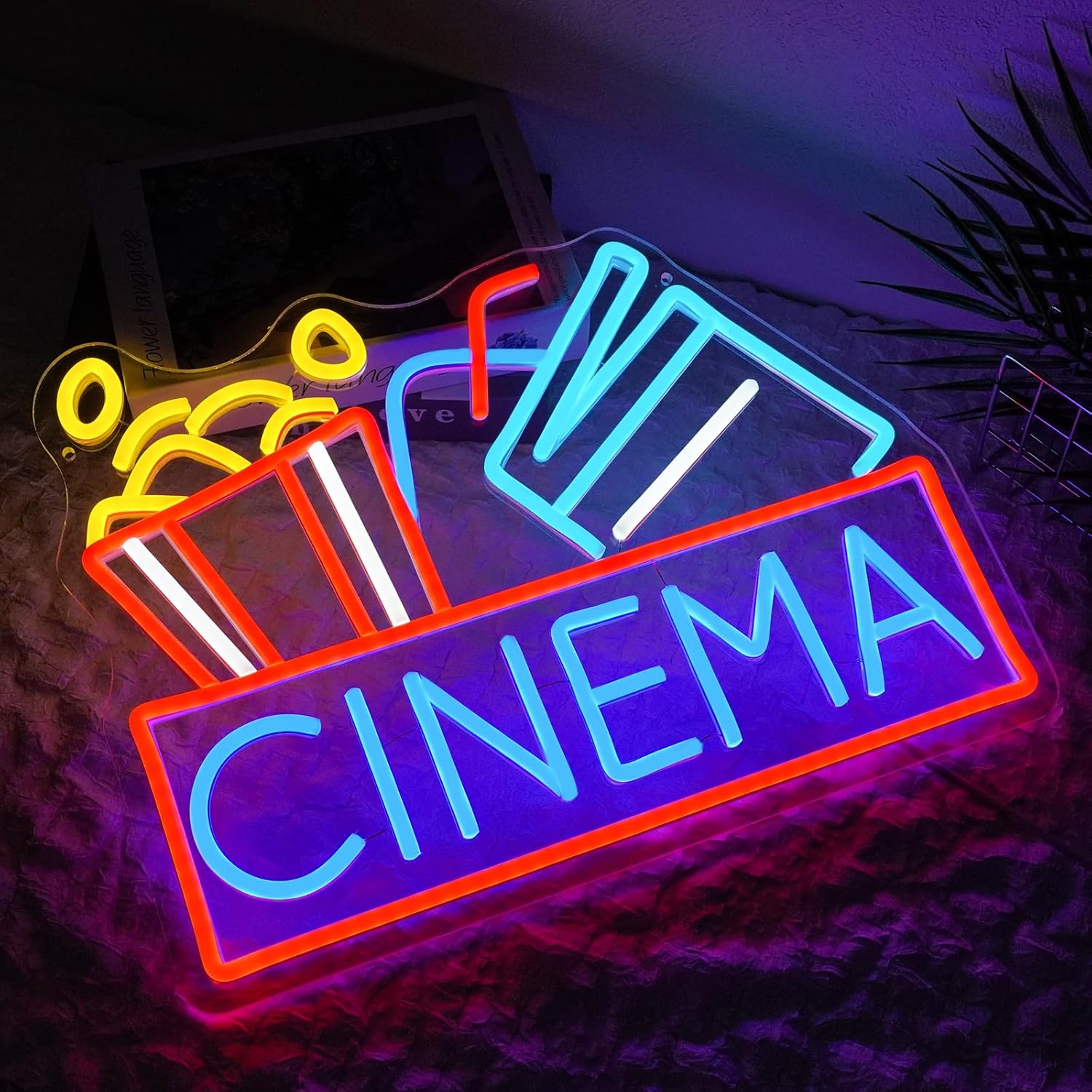 Letreiro Neon de Pipoca Regulá - Snacks Food Video avaliação e preço