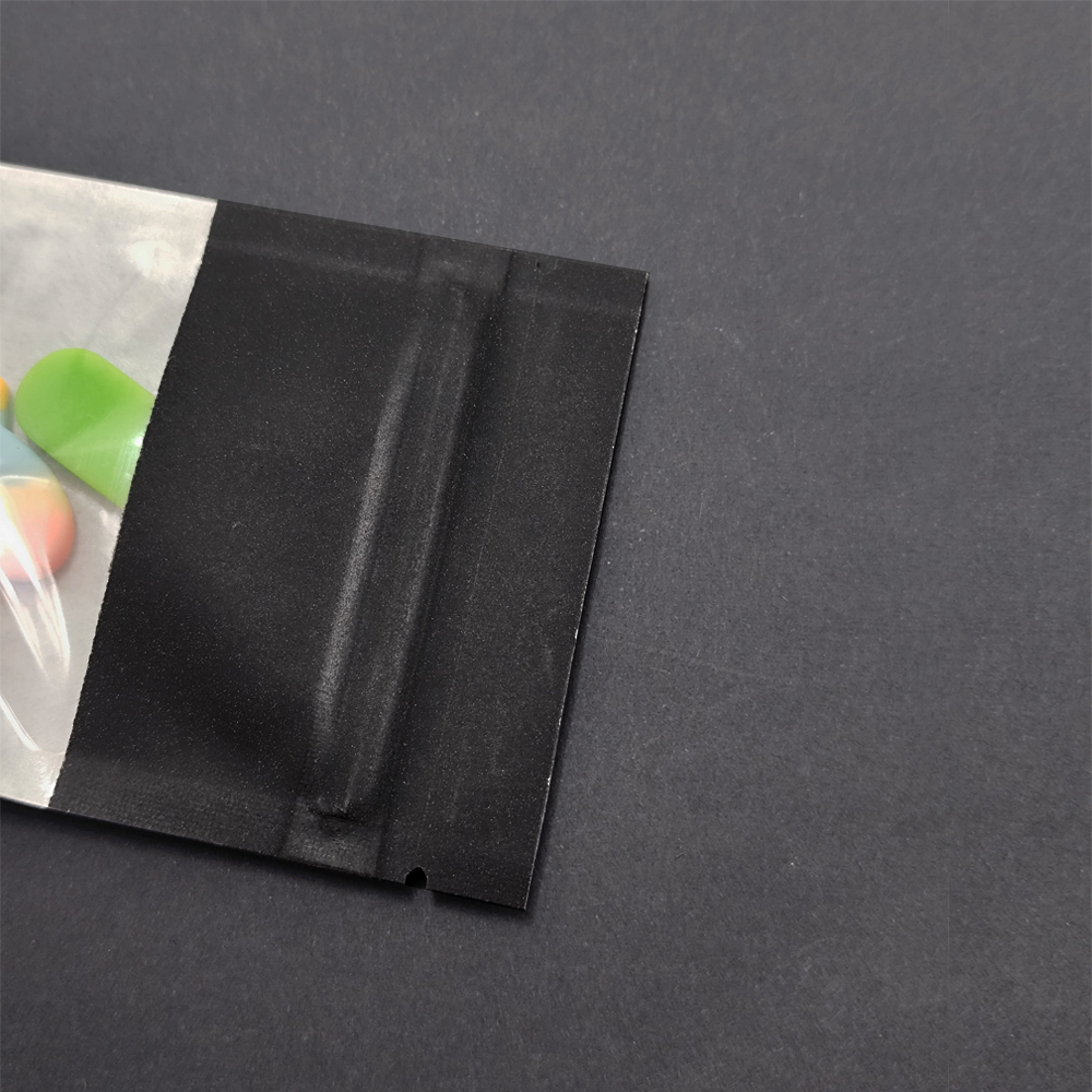 100 pçs preto reclosable papel - Food Snacks Packets avaliação e preço