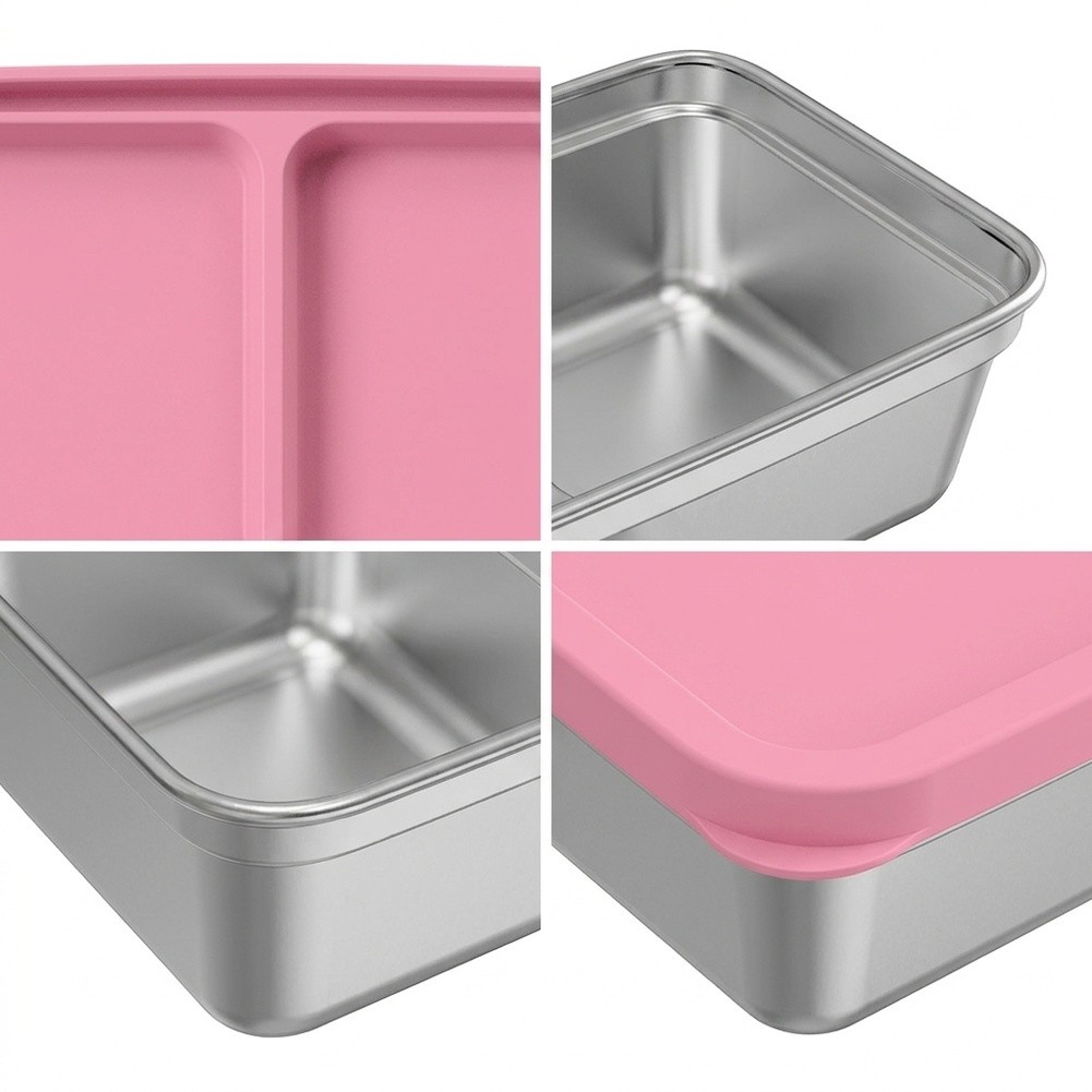 Lancheira Infantil de Aço Inox - Food Snacks For School avaliação e preço