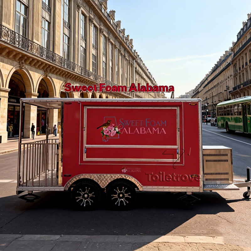 Caminhão de Comida Curvo de Al - Quality Food Snacks avaliação e preço