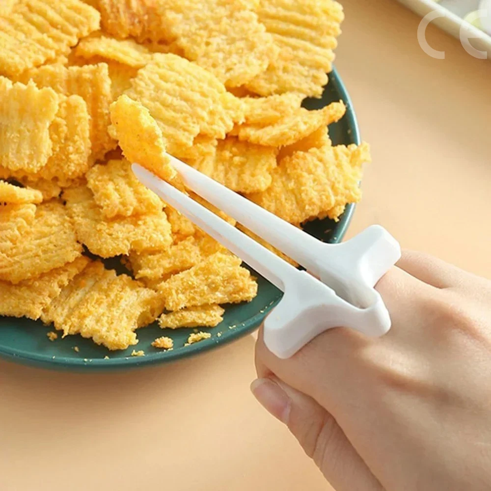 1PC Lazy Fingers Chopsticks -  - Snacks Food Video avaliação e preço